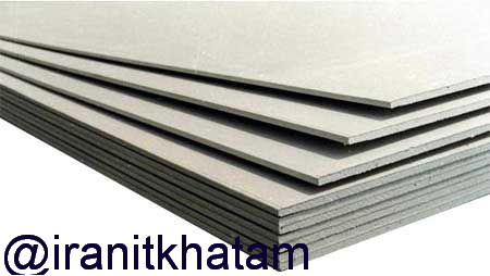 ورق صاف سیمانی ( فایبر سمنت برد ) 10 میل 1/80 - 1/20