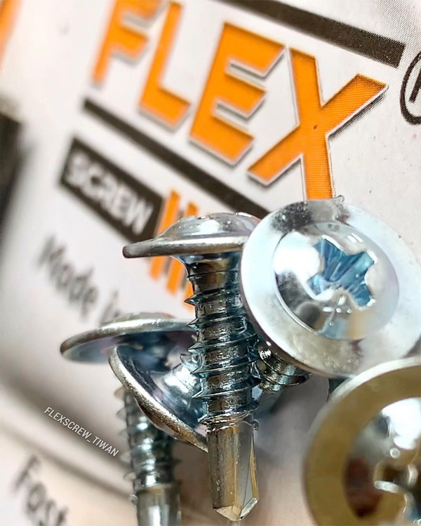 پیچ واشردار سرمته تایوانی 2 سانت ( 19 * 4.2 )