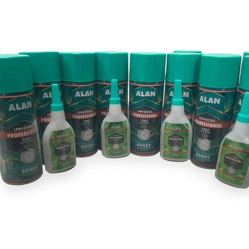 چسب 123 آلان فیکس سبز 400 میل