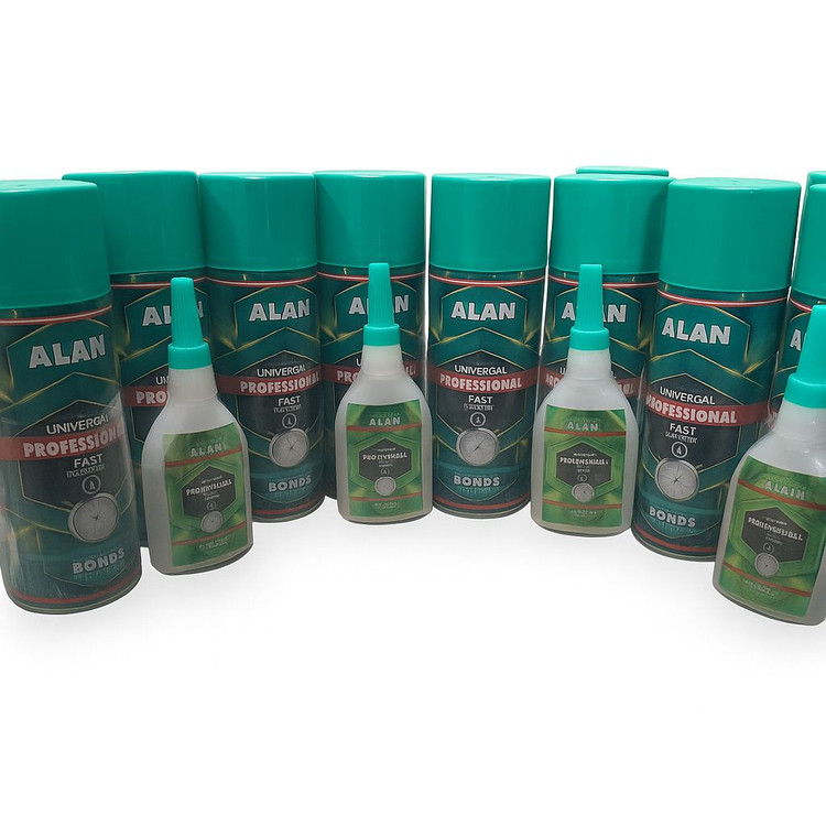 چسب 123 آلان فیکس سبز 400 میل