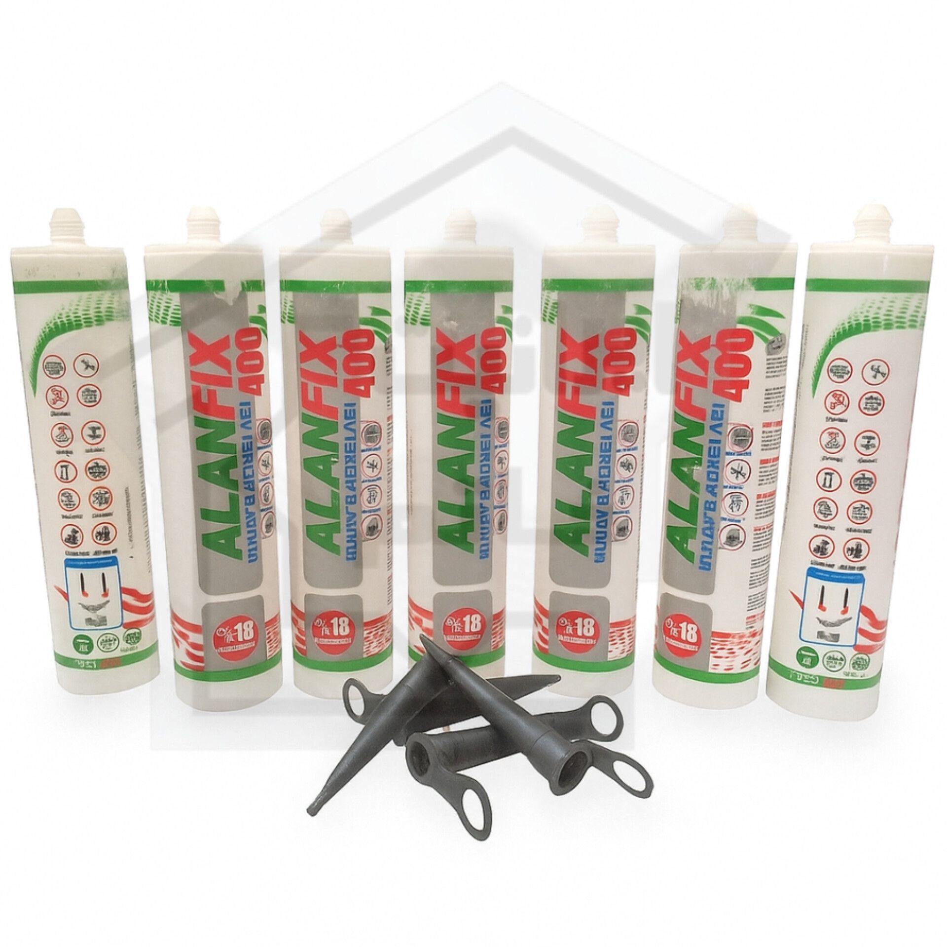 چسب سیلیکون ماستیک 18% رنگی  440 میل